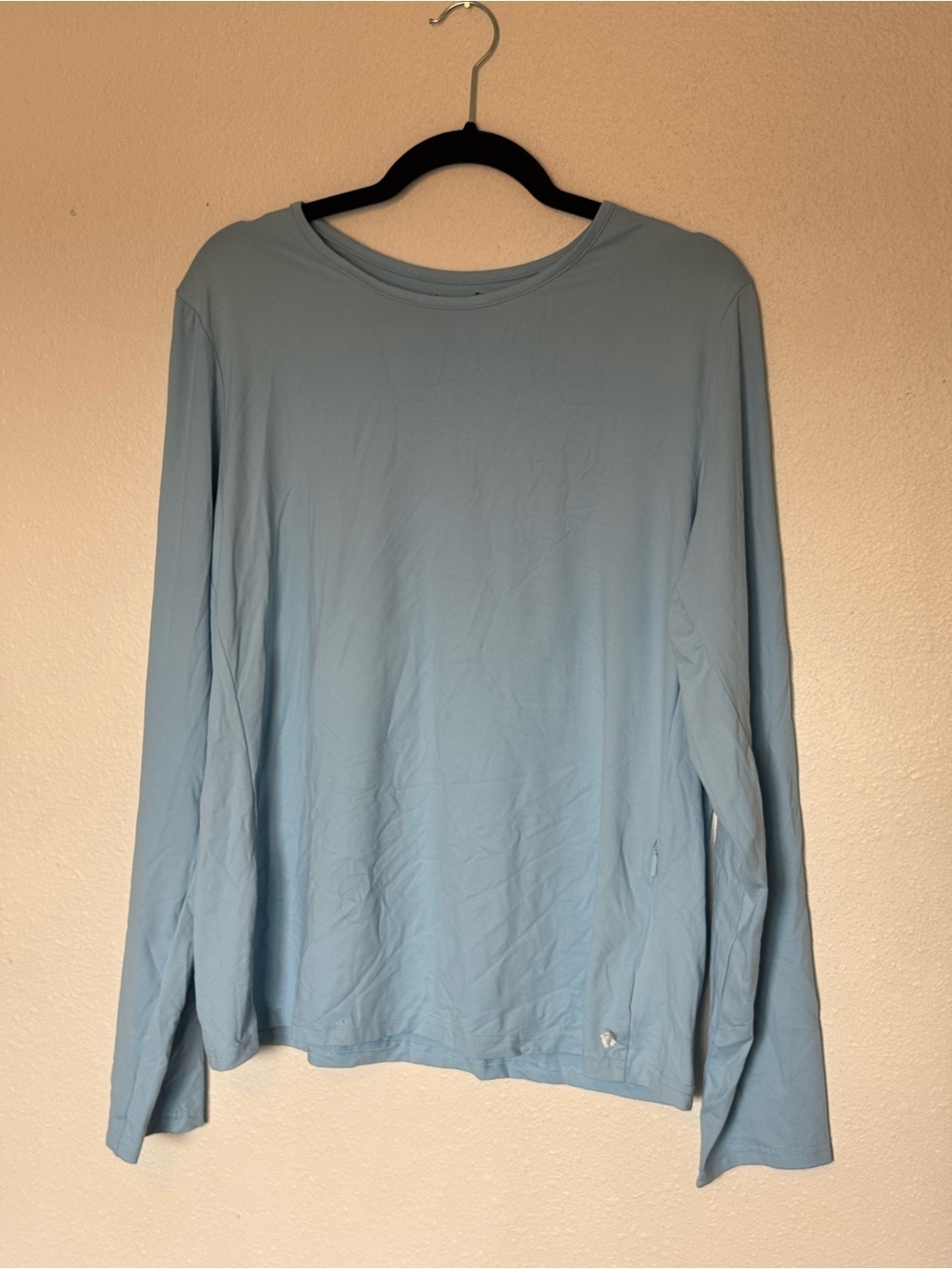 Hang Ten Light Blue Women's Swim Coverup Long Sleeve